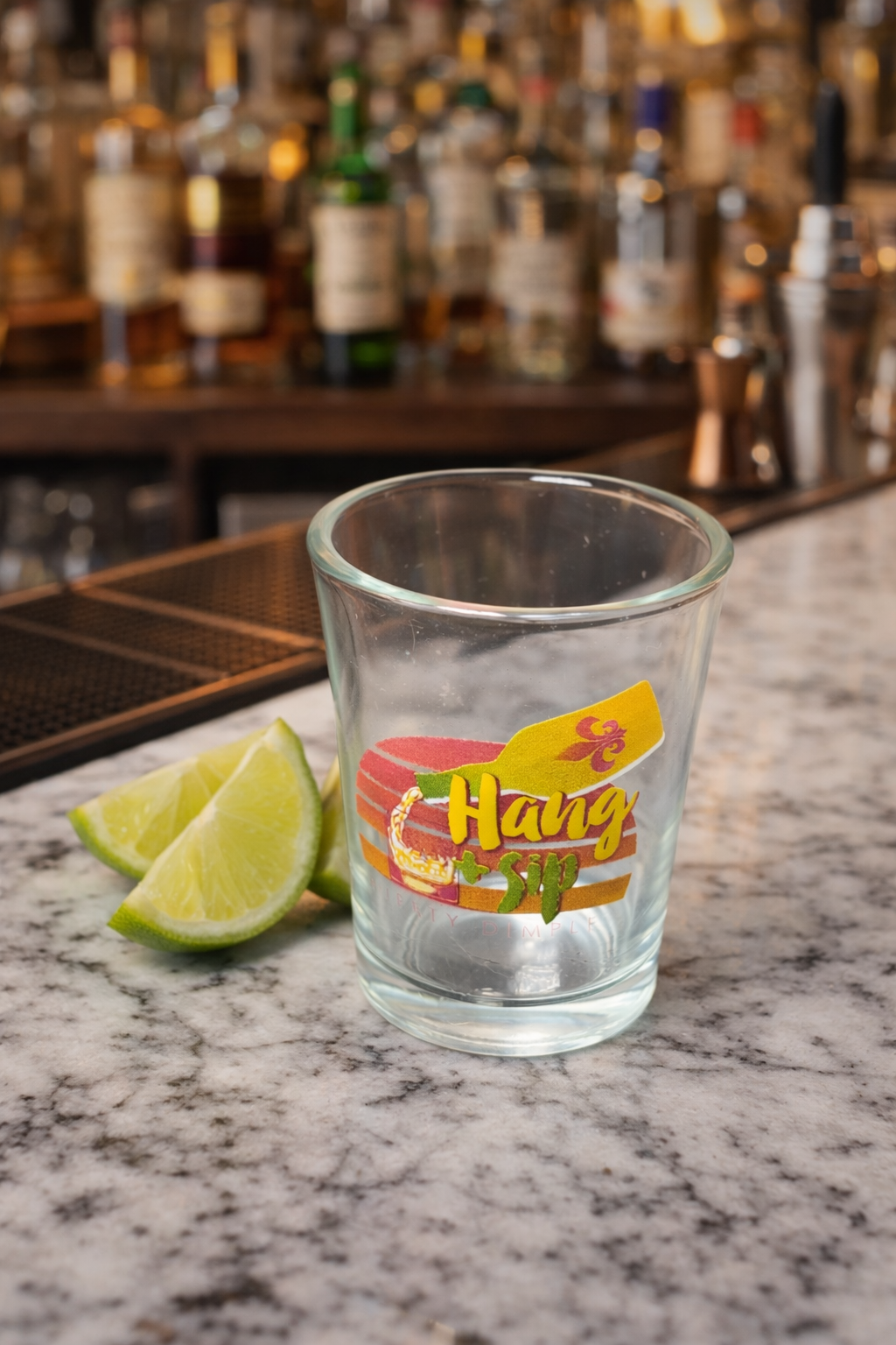 Hang & Sip Nostalgia Shot Glasses